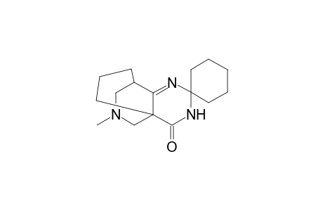 4-Spirocyclohexyl-9-methyl-3,5,9-triaza-tricyclo[5.3.3.0(1,6)]tridec-5-en-2-one