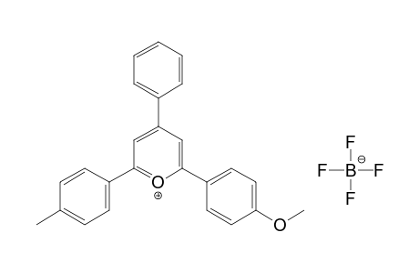 2-(p-METHOXYPHENYL)-4-PHENYL-6-p-TOLYLPYRYLIUM TETRAFLUOROBORATE(1-)