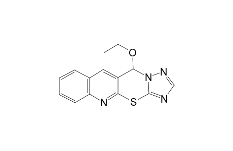 11-Ethoxy[1,2,4]triazolo[5',1':2,3][1,3]thiazino[6,5-b]quinoline