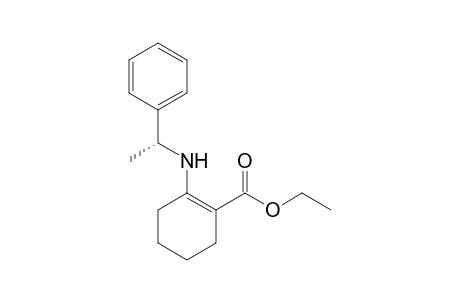2-[[(1R)-1-phenylethyl]amino]-1-cyclohexenecarboxylic acid ethyl ester