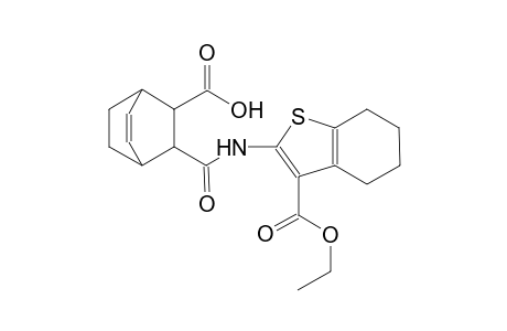 benzo[b]thiophene-3-carboxylic acid, 2-[[(3-carboxybicyclo[2.2.2]oct-5-en-2-yl)carbonyl]amino]-4,5,6,7-tetrahydro-, ethyl ester