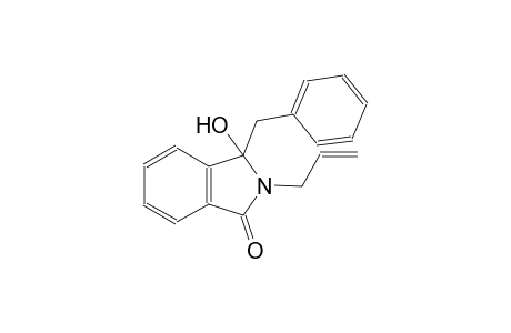 1H-isoindol-1-one, 2,3-dihydro-3-hydroxy-3-(phenylmethyl)-2-(2-propenyl)-