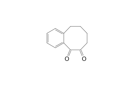 5,6-Benzocyclooctenedione, 7,8,9,10-tetrahydro-