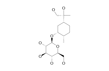 (1S,2R,4R,8R)-PARA-MENTHANE-2,8,9-TRIOL-2-O-BETA-D-GLUCOPYRANOSIDE
