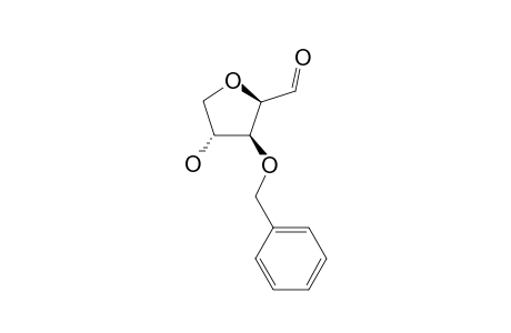 (2R,3S,4R)-3-(benzyloxy)-4-hydroxy-tetrahydrofuran-2-carbaldehyde