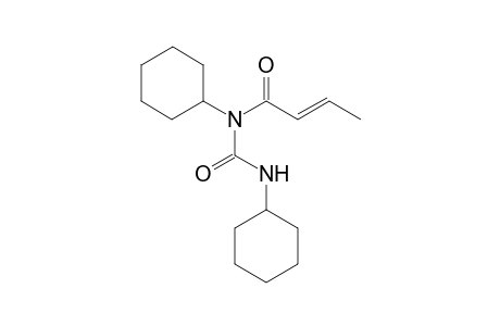(2E)-N-cyclohexyl-N'-(cyclohexylcarbamoyl)-but-2-enamide