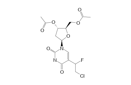 5-(1-FLUORO-2-CHLOROETHYL)-3',5'-DI-O-ACETYL-2'-DEOXYURIDINE;DIASTEREOMER-#1