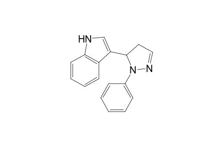 3-(1-Phenyl-4,5-dihydro-1H-pyrazol-5-yl)-1H-indole