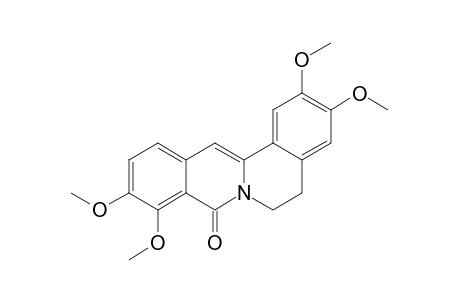 2,3,9,10-tetramethoxy-5,6-dihydroisoquinolino[2,1-b]isoquinolin-8-one