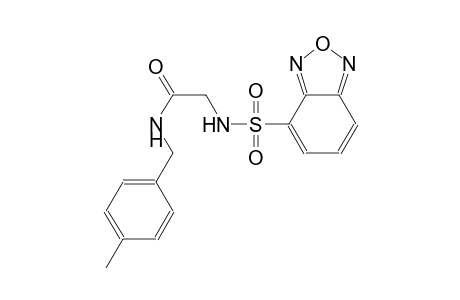 acetamide, 2-[(2,1,3-benzoxadiazol-4-ylsulfonyl)amino]-N-[(4-methylphenyl)methyl]-