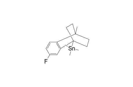 7-FLUORO-1-(TRIMETHYL-STANNYL)-4-METHYL-1,4-ETHANO-1,2,3,4-TETRAHYDRO-NAPHTHALENE