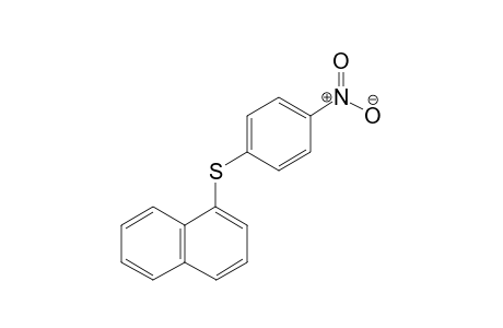 Naphthalen-1-yl(4-nitrophenyl)sulfane