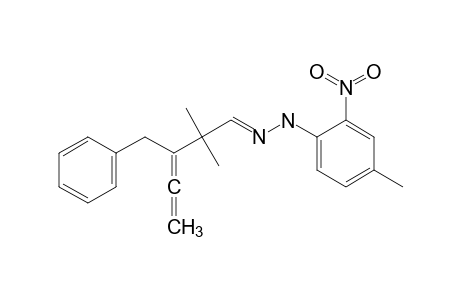 3-BENZYL-2,2-DIMETHYLPENTA-3,4-DIENAL-4-METHYL-2-NITROPHENYLHYDRAZONE