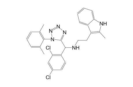 1H-indole-3-ethanamine, N-[(2,4-dichlorophenyl)[1-(2,6-dimethylphenyl)-1H-tetrazol-5-yl]methyl]-2-methyl-