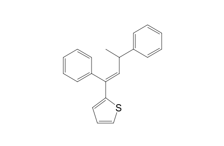 (E)-2-(1,3-Diphenylbut-1-enyl)thiophene