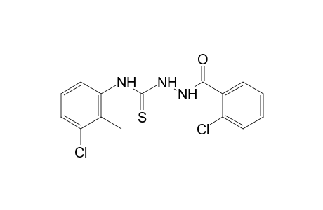 1-(o-chlorobenzoyl)-4-(3-chloro-o-tolyl)-3-thiosemicarbazide