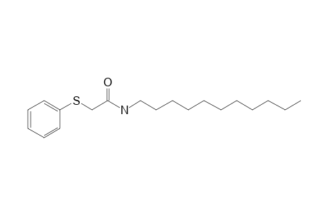 Acetamide, 2-phenylthio-N-undecyl-