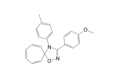 4-N-(4-METHYLPHENYL)-3-(4-METHOXYPHENYL)-1,2,4-OXADIAZA-SPIRO-[4.6]-UNDECA-6,8,10-TRIENE