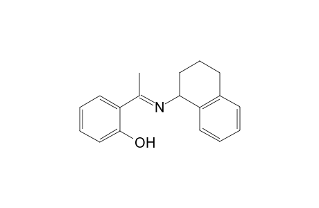 1-{N-[(1',2',3',4'-Tetrahydronaphthalen-1'-yl)imino]ethyl}-phenol