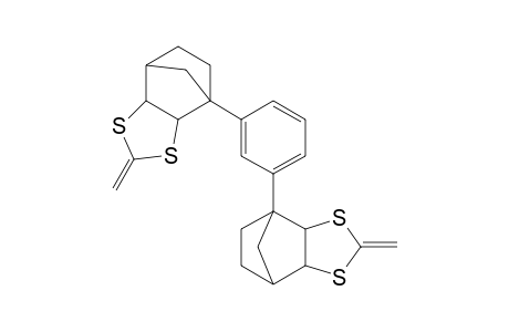 1,3-Phenylenebis(4-methylene-3,5-dithiatricyclo[5.2.1.0(2,6)]decane)