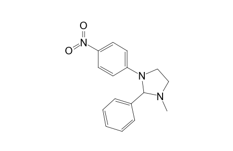 1-Methyl-3-(4-nitrophenyl)-2-phenyl-imidazolidine
