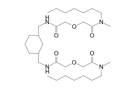 2-[2-[heptyl(methyl)amino]-2-keto-ethoxy]-N-[[3-[[[2-[2-[heptyl(methyl)amino]-2-keto-ethoxy]acetyl]amino]methyl]cyclohexyl]methyl]acetamide