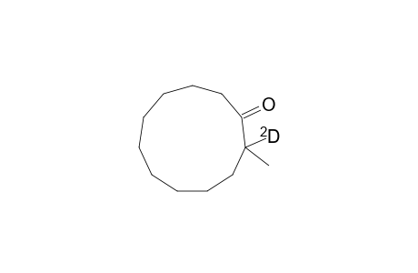 2-Deuterio-2-methylcycloundecanone
