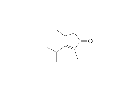 2,4-dimethyl-3-propan-2-ylcyclopent-2-en-1-one