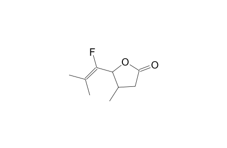 5-(1-Fluoro-2-methylprop-1-enyl)-4-methyl-dihydrofuran-2(3H)-one