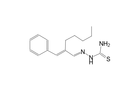 (1E,2E)-2-pentyl-3-phenyl-2-propenal thiosemicarbazone