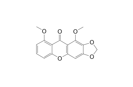 1,8-DIMETHOXY-2,3-METHYLENEDIOXYXANTHONE