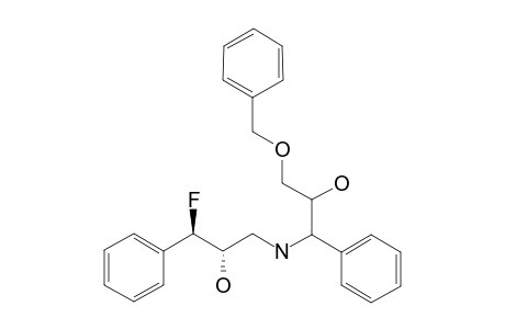 3-(3'-BENZYLOXY-2'-HYDROXY-1'-PHENYLPROPYL-1'-AMINO)-(1R,2S)-1-FLUORO-1-PHENYLPROPAN-2-OL
