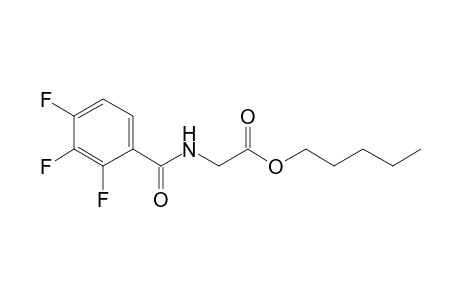 Glycine, N-(2,3,4-trifluorobenzoyl)-, pentyl ester