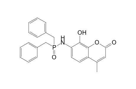 7-(Dibenzylphosphinoylamino)-8-hydroxy-4-methyl-2H-[1]benzopyran-2-one