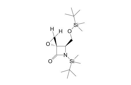 (3S,6R)-5-(tert-Butyldimethylsilyl)-6-(tert-butyldimethylsilyloxymethyl)-1-oxa-5-azaspiro[2.3]hexan-4-one