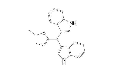 3-[1H-indol-3-yl-(5-methyl-2-thienyl)methyl]-1H-indole