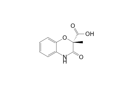 (2S)-2-methyl-3-oxidanylidene-4H-1,4-benzoxazine-2-carboxylic acid