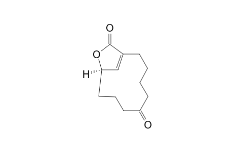(11R*)-7-oxocycloundecen-2,11-carbolactone