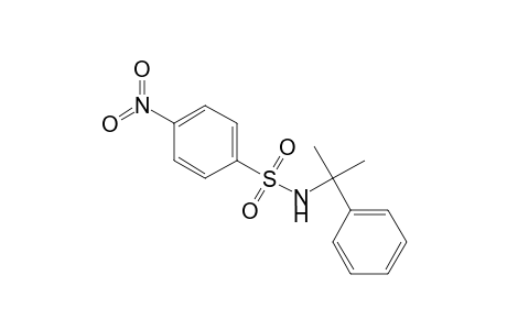 N-(1'-Methyl-1'-phenylethyl)-4-nitrobenzenesulfonamide