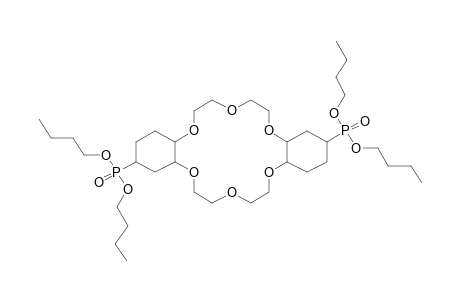 BIS(DIBUTOXYPHOSPHORYL)DICYCLOHEXANO-18-CROWN-6 (ISOMER MIXTURE)