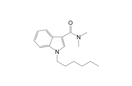1-Hexyl-N,N-dimethyl-1H-indole-3-carboxamide