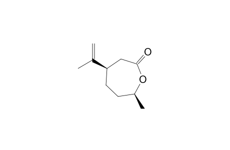 (4R,7S)-7-Methyl-4-isopropenyl-2-oxo-oxepanone