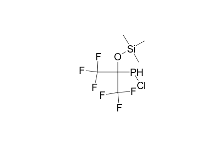 Phosphinous chloride, [2,2,2-trifluoro-1-(trifluoromethyl)-1-[(trimethylsilyl)oxy]ethyl]-
