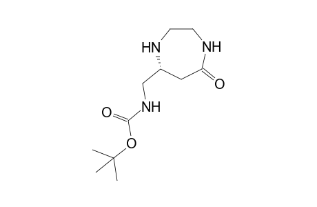 N-[(7-keto-1,4-diazepan-5-yl)methyl]carbamic acid tert-butyl ester