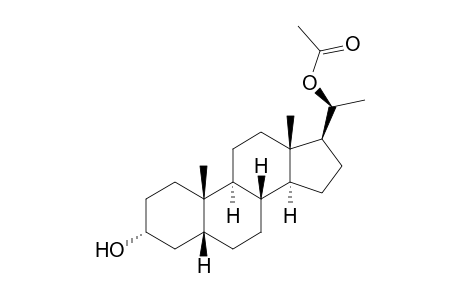 5β-pregnane-3α,20α-diol, 20-acetate