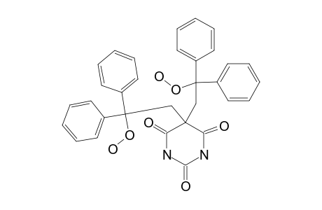 5,5-BIS-(2-HYDROPEROXY-2,2-DIPHENYLETHYL)-BARBITURIC-ACID