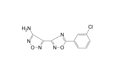 1,2,5-Oxadiazol-3-amine, 4-[5-(3-chlorophenyl)-1,2,4-oxadiazol-3-yl]-