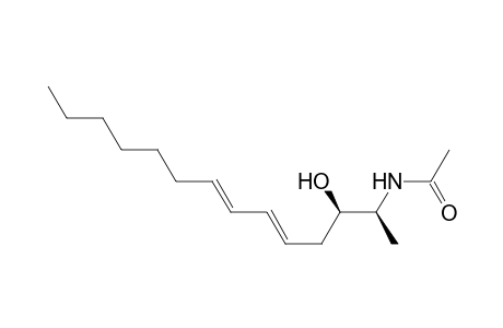 Acetamide, N-(2-hydroxy-1-methyl-4,6-tridecadienyl)-, [R-[R*,S*-(E,E)]]-