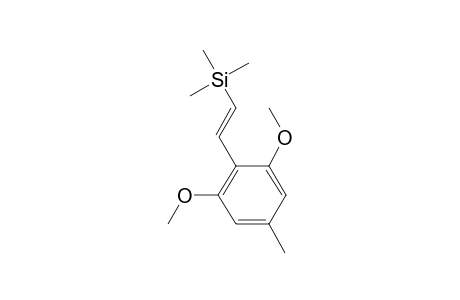 (E)-1,3-Dimethoxy-5-methyl-2-(trimethylsilylethenyl)benzene