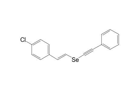 4-Chlorostyryl Phenylethynyl Selenide